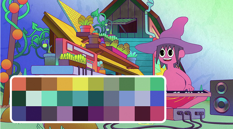 The Midnight Gospel Renk Paleti İndir