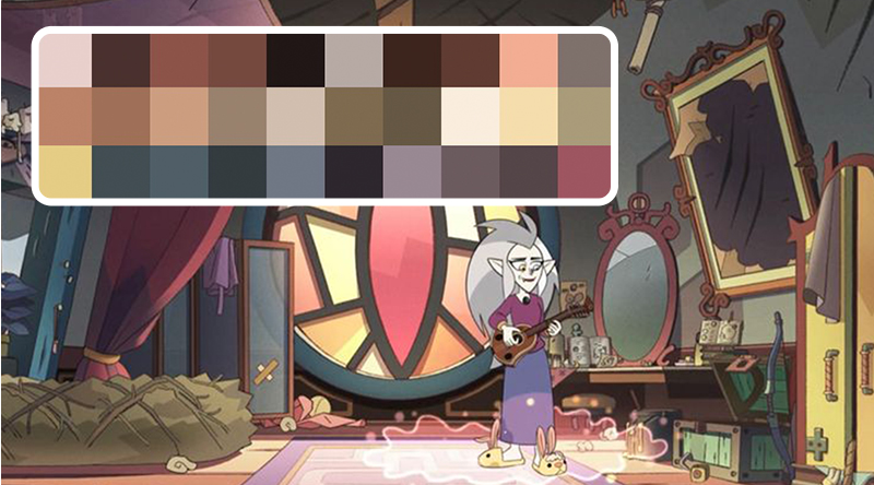 The Owl House Renk Paleti İndir