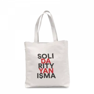 DAYANIŞMA Kanvas Çanta Ürün Görseli