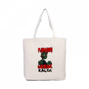 Kargom Nerede Kaldı? Kanvas Çanta Ürün Görseli