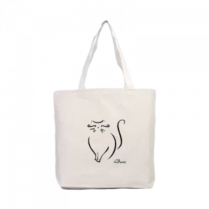 Dalinin Kedisi Kanvas Çanta Ürün Görseli