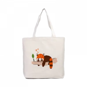 Red Panda Kanvas Çanta Ürün Görseli