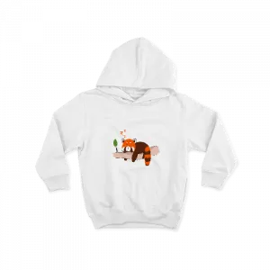 Red Panda Çocuk Hoodie Ürün Görseli