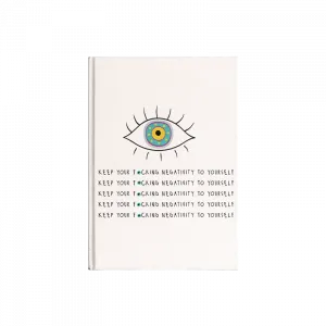 EVIL EYE Kanvas Defter Ürün Görseli