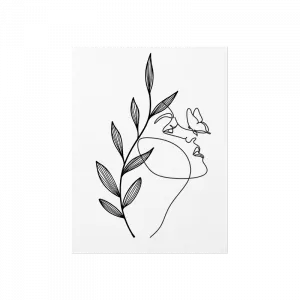 Kadın Güzeldir. Poster Ürün Görseli