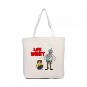 Life with Morty Kanvas Çanta Ürün Görseli