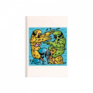 Cici güreşi Kanvas Defter Ürün Görseli