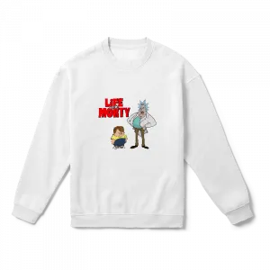 Life with Morty Oversize Sweatshirt Ürün Görseli