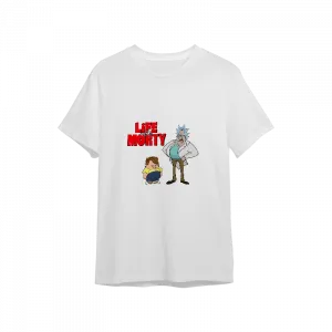 Life with Morty Oversize Tshirt Ürün Görseli