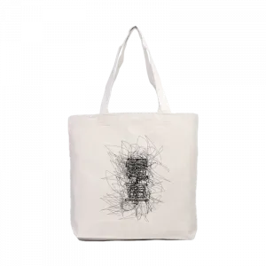 電車 Kanvas Çanta Ürün Görseli