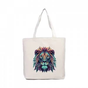 Future Of Lion head Kanvas Çanta Ürün Görseli