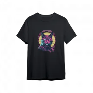 Cyber Cat Oversize Tshirt  Ürün Görseli