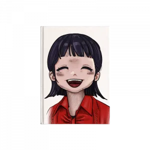 Anime girl portrait Kanvas Defter Ürün Görseli