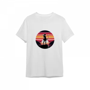 Yay Burcu, günbatımında okçu Oversize Tshirt  Ürün Görseli