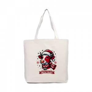 MUTLU YILLAR ineği Kanvas Çanta Ürün Görseli