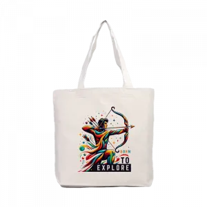 Okçu Kaşif, Yay Burcu Kanvas Çanta Ürün Görseli