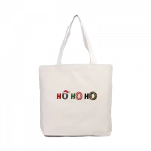 Hohoho Noel Baba Kanvas Çanta Ürün Görseli