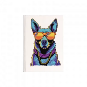 Cool Dog Kanvas Defter Ürün Görseli