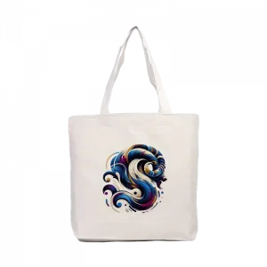 Oğlak burcu, Capricorn, Soyut Kanvas Çanta Ürün Görseli