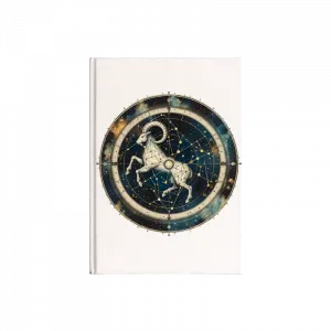 Oğlak burcu, Capricorn, Astroloji haritasi Kanvas Defter Ürün Görseli