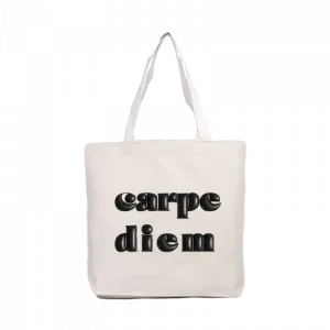Carpe Diem Kanvas Çanta Ürün Görseli