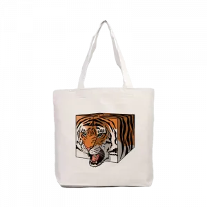 Cat in the box Kanvas Çanta Ürün Görseli