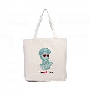 I Do Not Care Kanvas Çanta Ürün Görseli