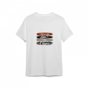 Klasik Araba, I am not old, I am classic Oversize Tshirt  Ürün Görseli