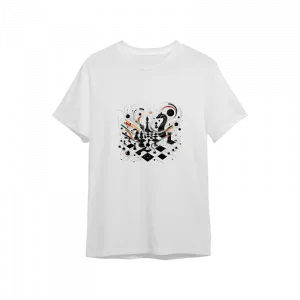 Satranç, soyut Oversize Tshirt  Ürün Görseli