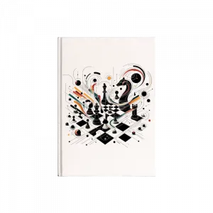 Satranç, soyut Kanvas Defter Ürün Görseli