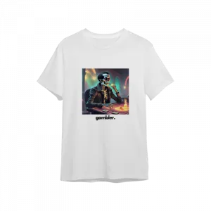 Gambler - Skeleton Project Oversize Tshirt  Ürün Görseli
