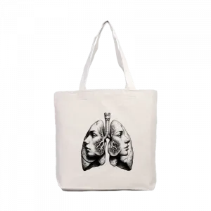 Nefesin Yüzü Kanvas Çanta Ürün Görseli