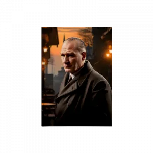 Atatürk Portre Serisi Kanvas Defter Ürün Görseli