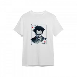 İkonik Joker Oyun Kartı Oversize Tshirt Ürün Görseli