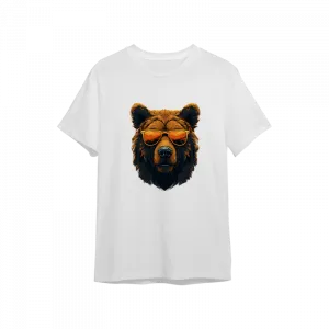 Gözlüklü Ayı Oversize Tshirt Ürün Görseli