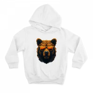 Gözlüklü Ayı Hoodie Ürün Görseli