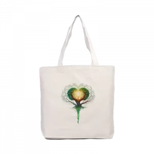 Yggdrasil Circle of Creation Kanvas Çanta Ürün Görseli