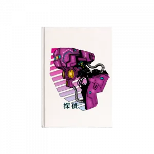 Robot portrait Kanvas Defter Ürün Görseli