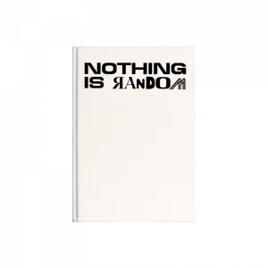 Nothing Is Random Kanvas Defter Ürün Görseli