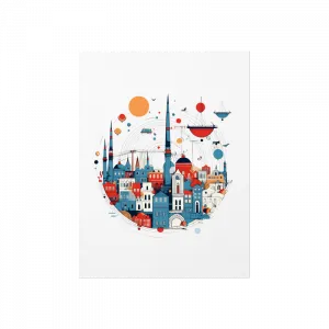 city Poster Ürün Görseli