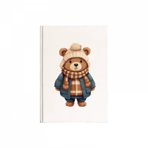 Bereli Teddy Bear  Kanvas Defter Ürün Görseli