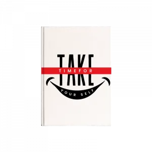 TAKE TIME FOR YOURSELF Kanvas Defter Ürün Görseli