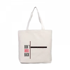 DON'T LOOK BACK Kanvas Çanta Ürün Görseli