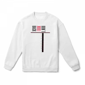 DON'T LOOK BACK Oversize Sweatshirt Ürün Görseli