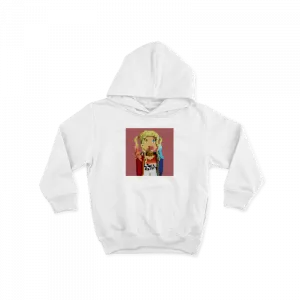 voxel character design Çocuk Hoodie Ürün Görseli