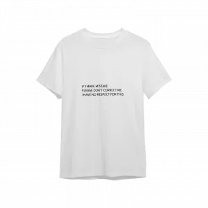 MISTAKE Oversize Tshirt  Ürün Görseli