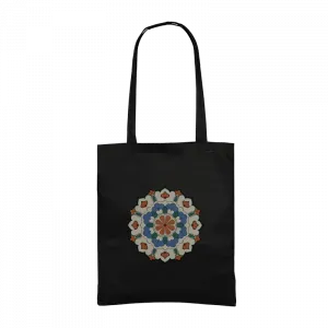 Kılıç Ali Paşa Cami Çinileri v2 Gabardin Çanta Ürün Görseli