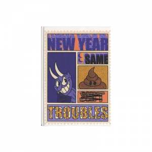 New Year Same Me Kanvas Defter Ürün Görseli