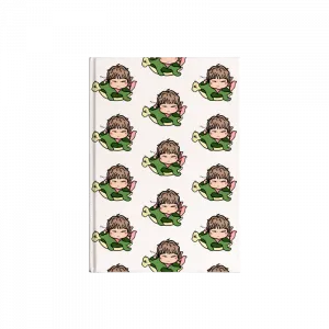 Afacan kardeşler Mira! Kanvas Defter Ürün Görseli