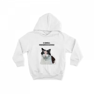 I Have a Cattitude Problem Çocuk Hoodie Ürün Görseli